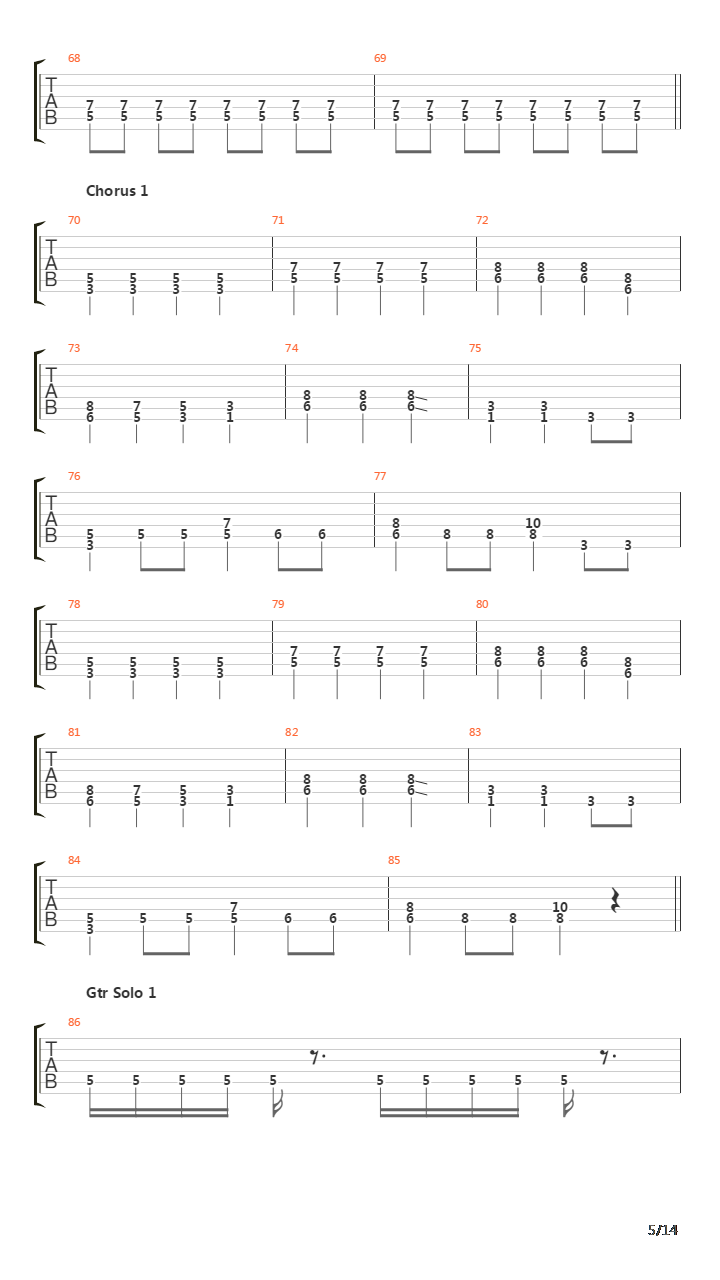 Elysium吉他谱
