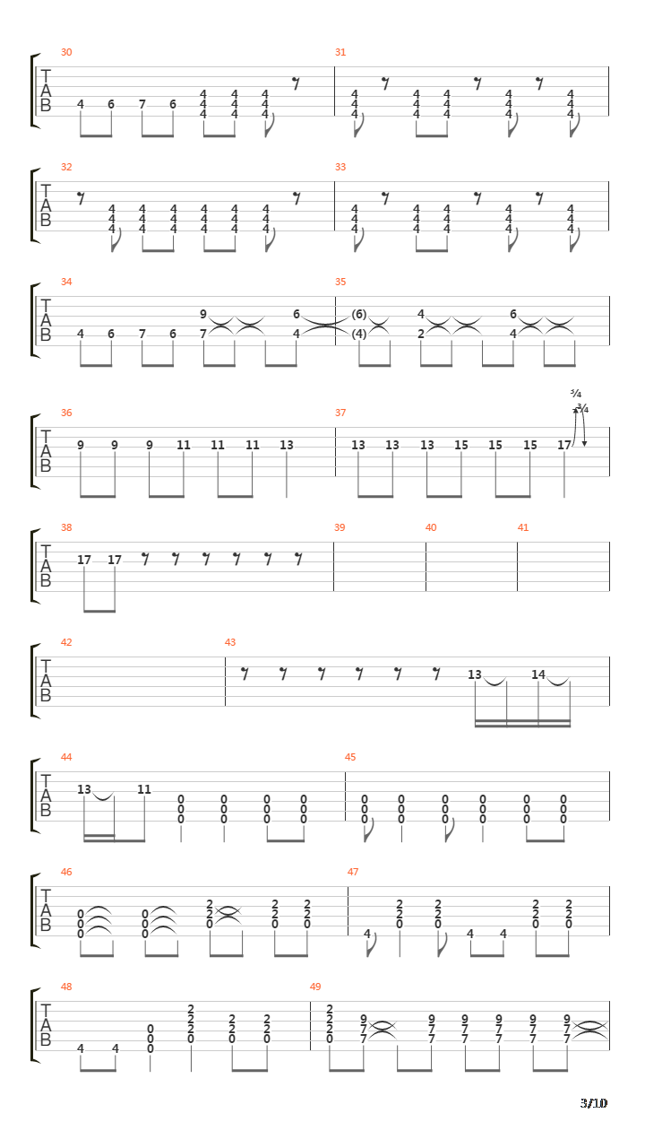 Music And Warm Bodies吉他谱