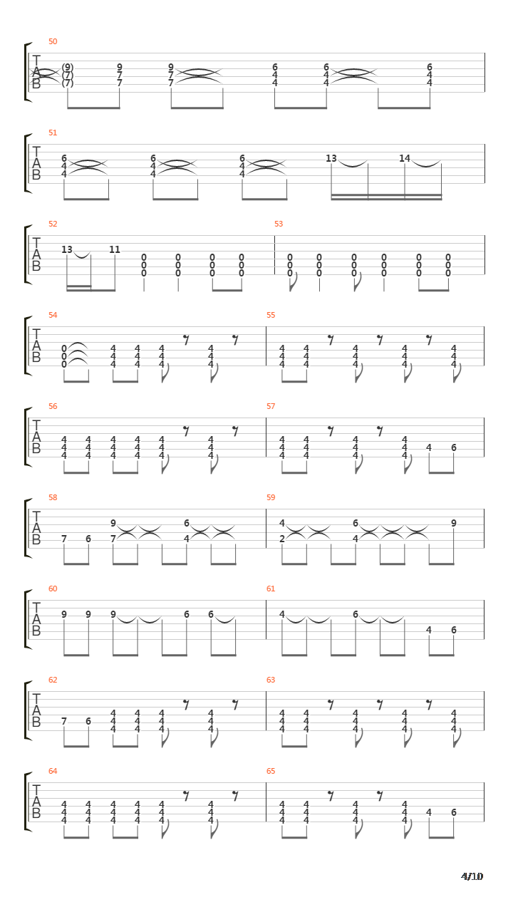 Music And Warm Bodies吉他谱