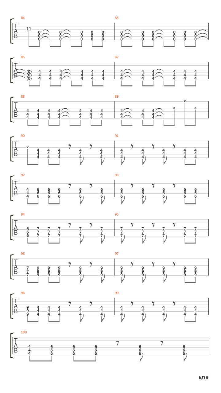 Music And Warm Bodies吉他谱