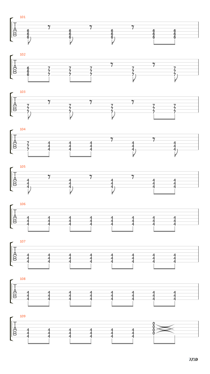 Music And Warm Bodies吉他谱