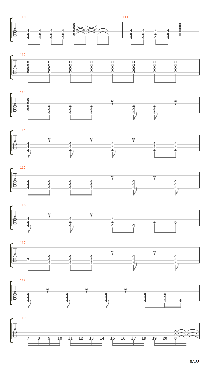 Music And Warm Bodies吉他谱