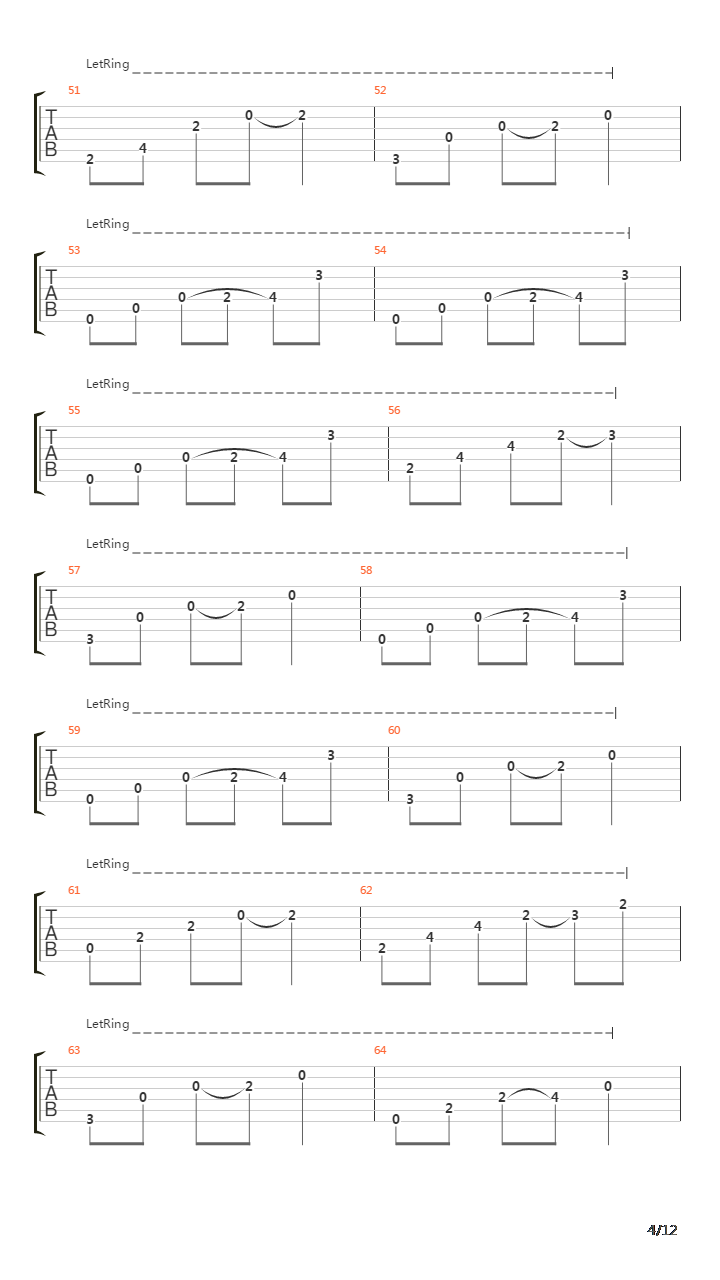 Le Onde吉他谱