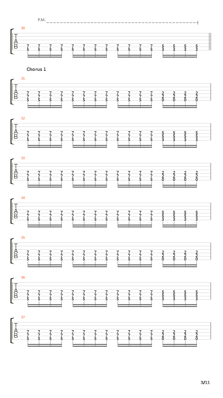 Arcade吉他谱