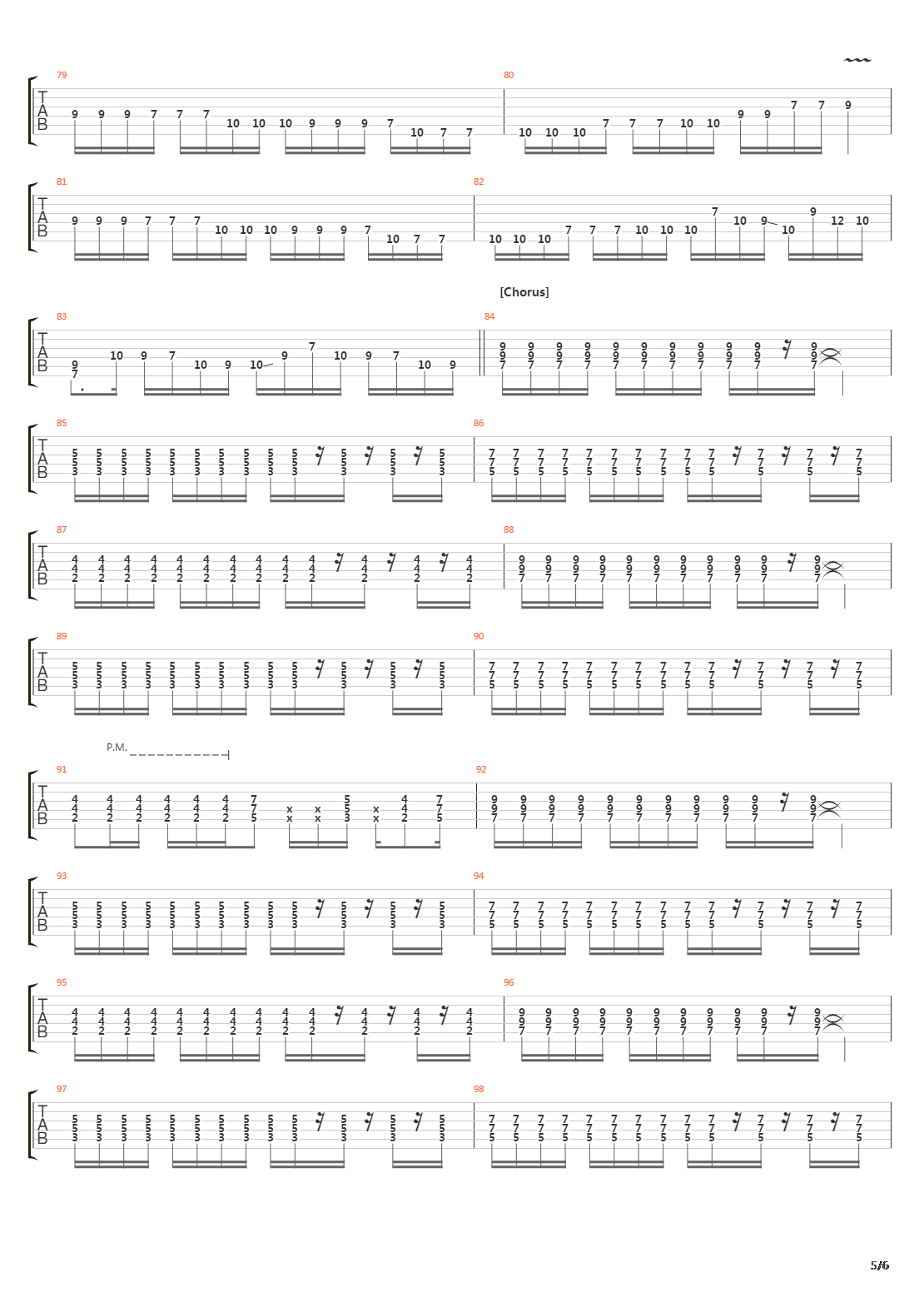 Conveyer吉他谱