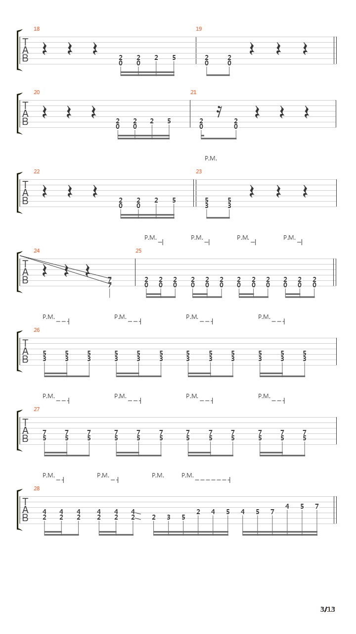 Conveyer吉他谱