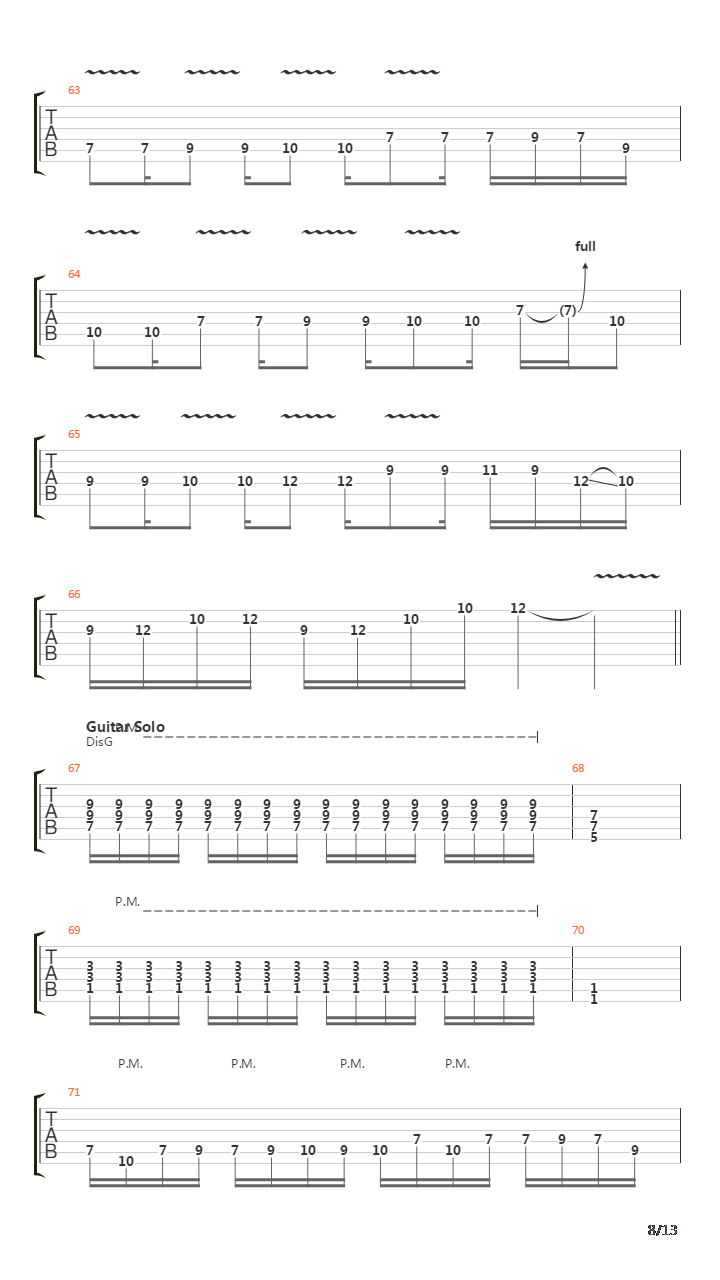 Conveyer吉他谱