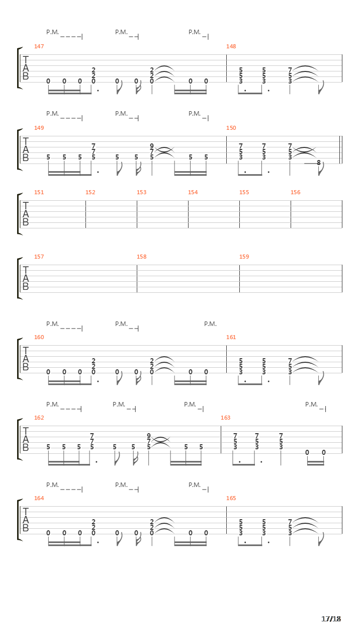 Force Feedback吉他谱