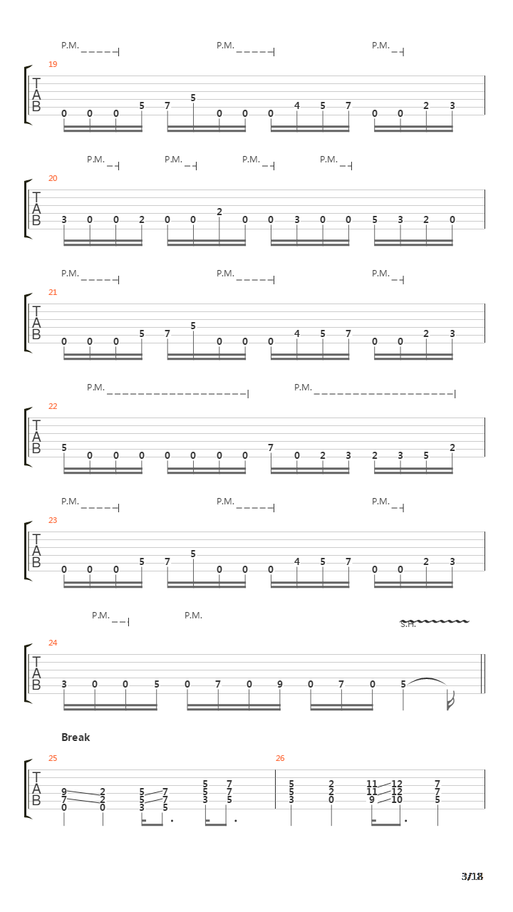 Force Feedback吉他谱