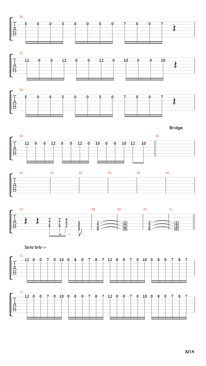 Nova Prospekt吉他谱