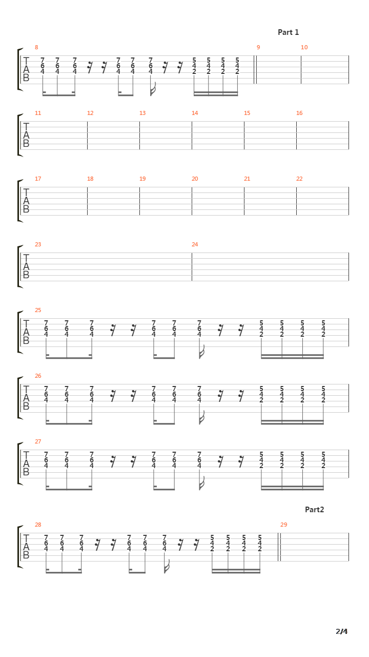 Violator吉他谱