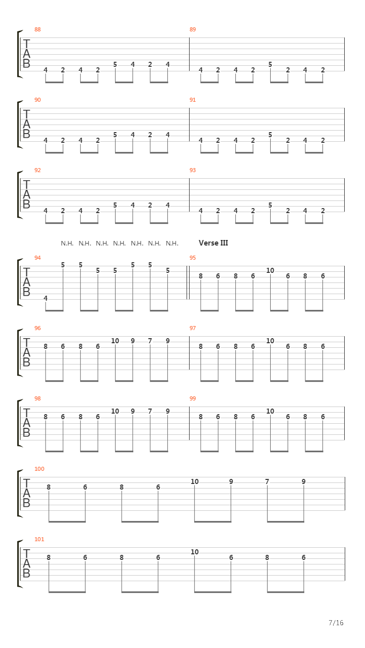 All Falls Down吉他谱