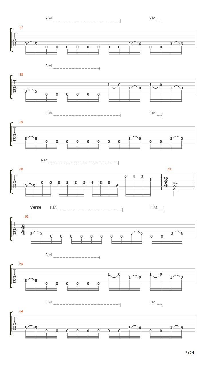 Clenching The Fists Of Dissent吉他谱