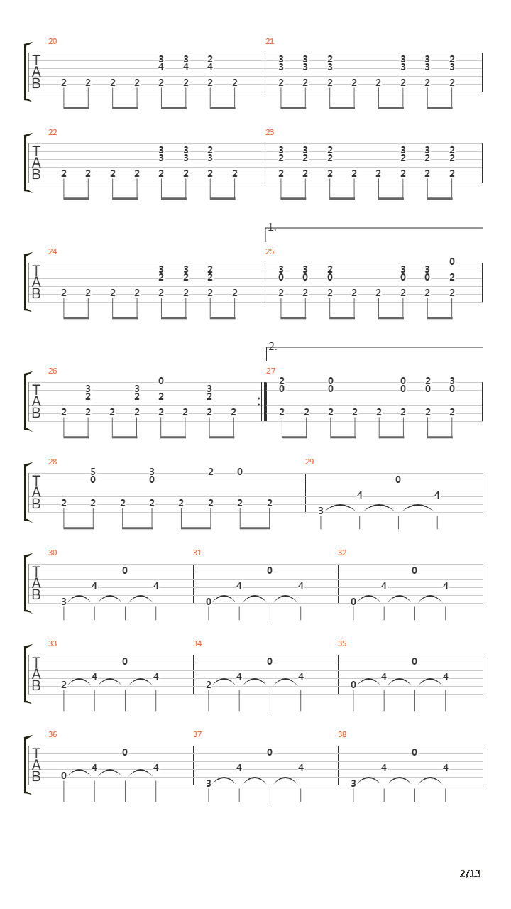 Darkness Within In Standard吉他谱