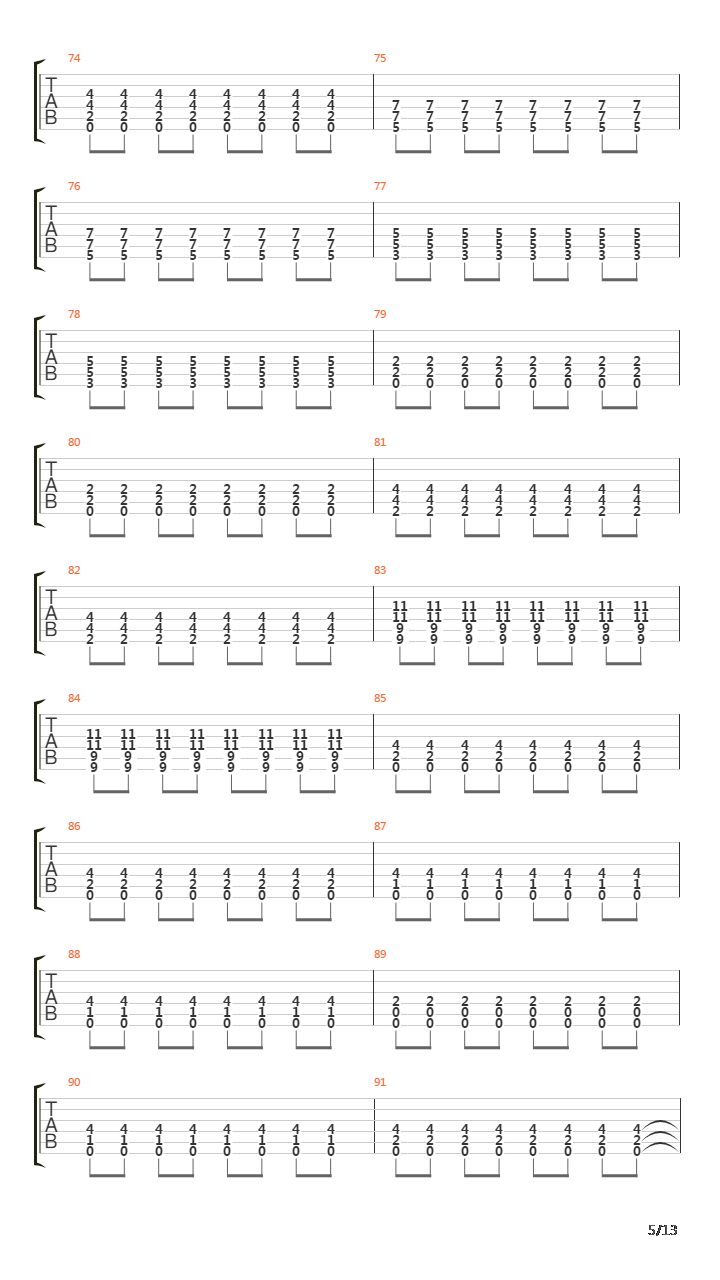 Darkness Within In Standard吉他谱