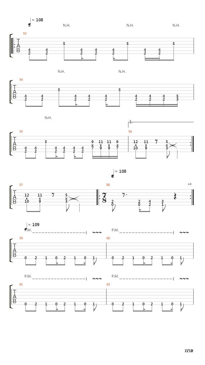 Old吉他谱