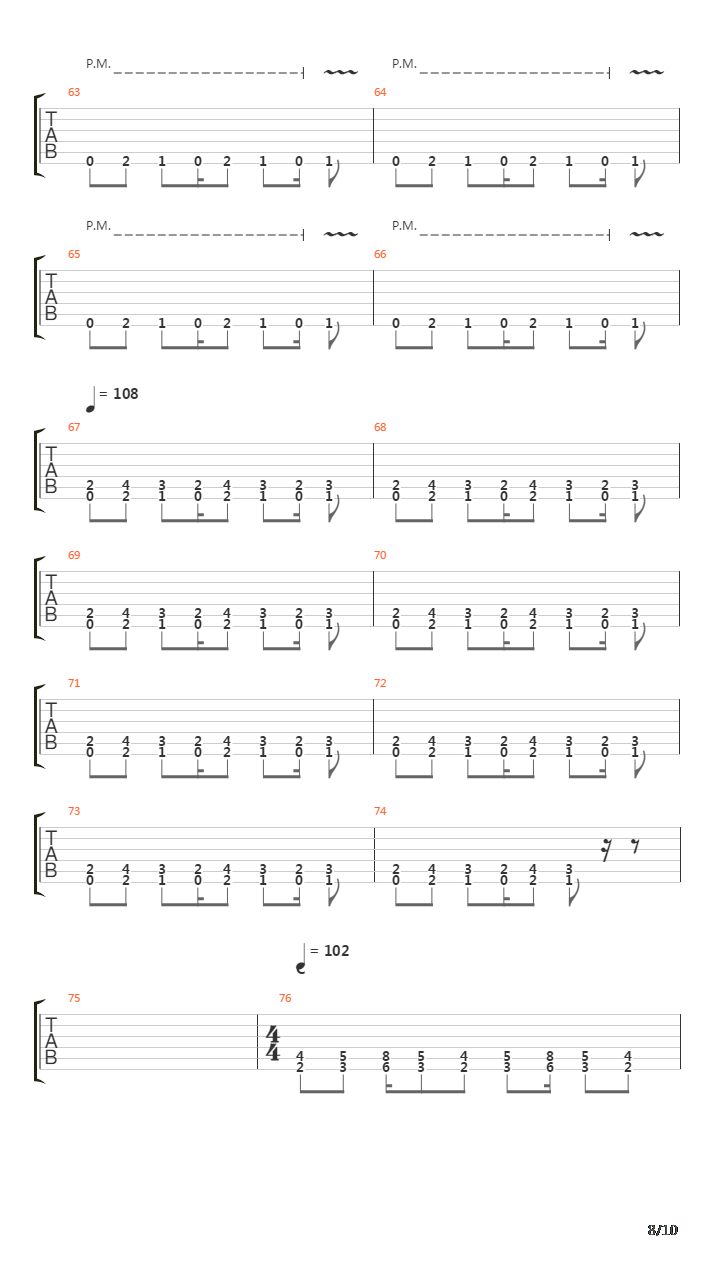 Old吉他谱