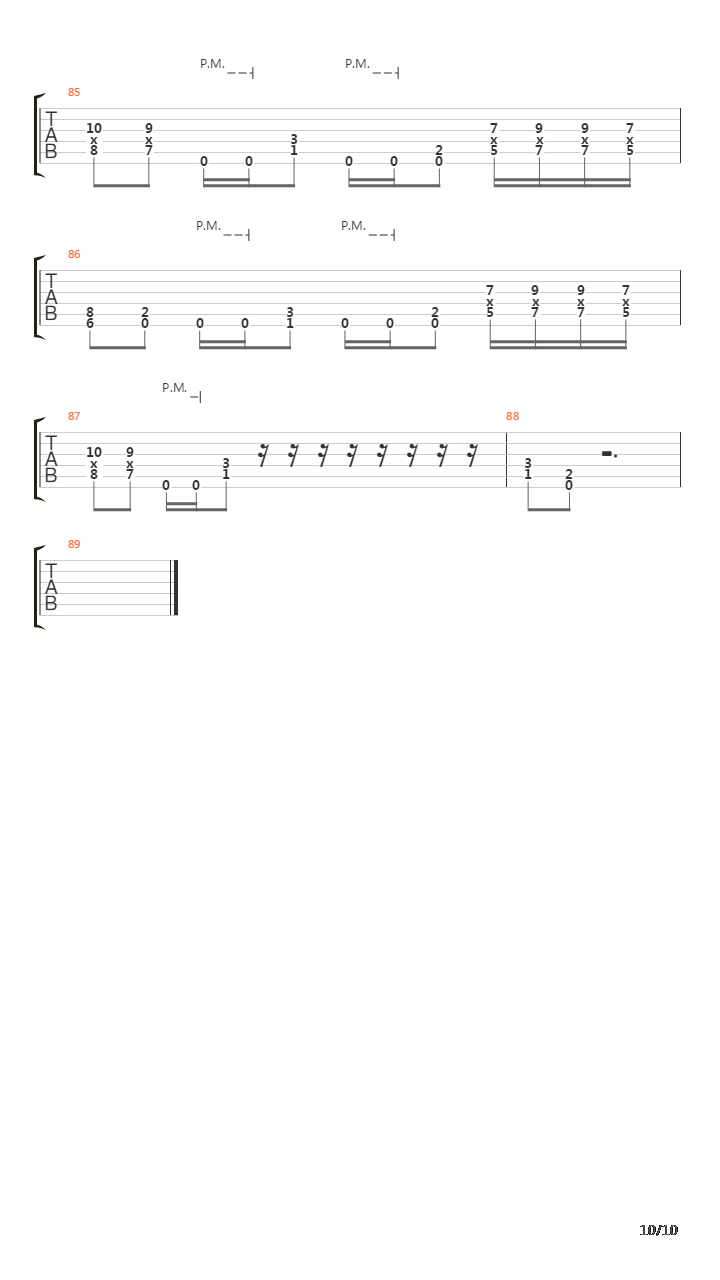 Old吉他谱