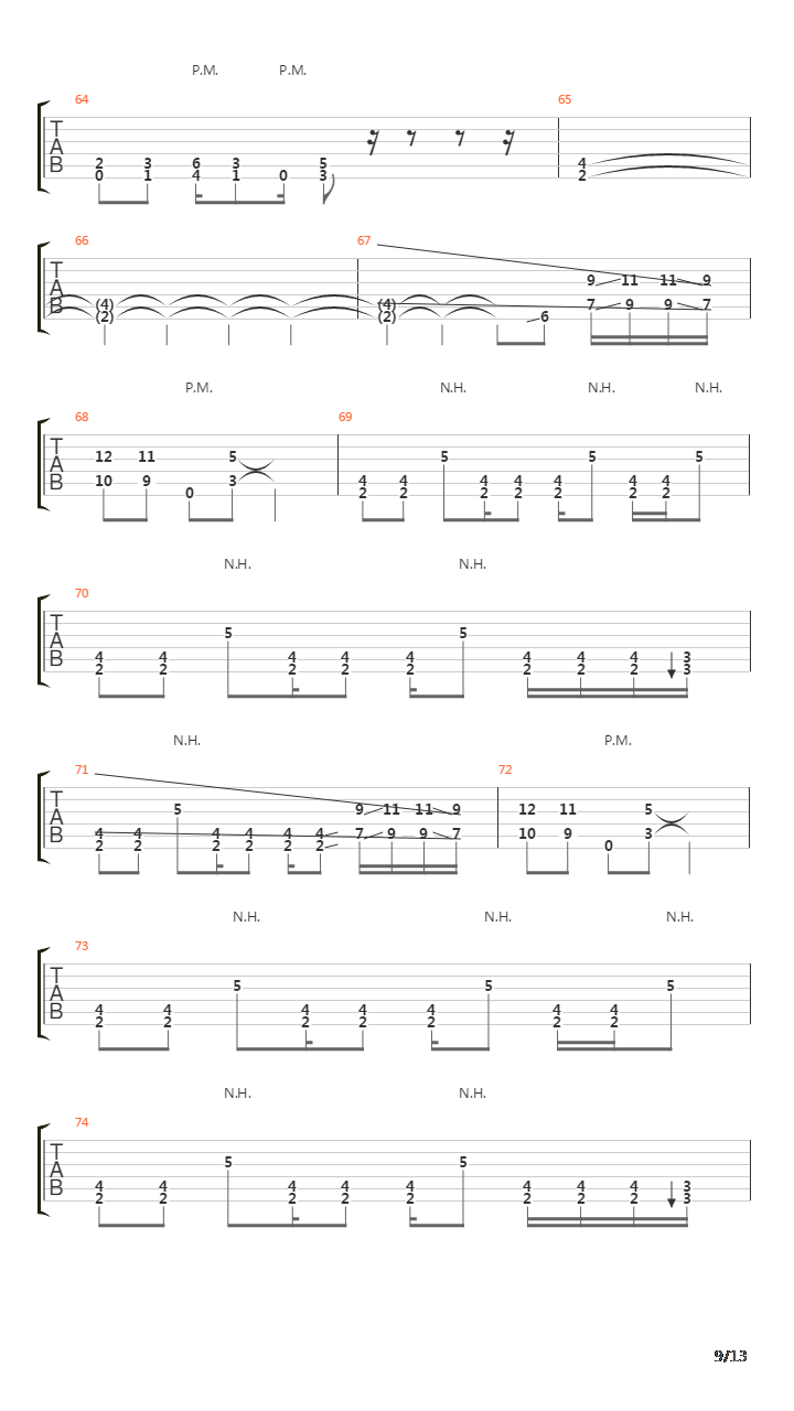 Old吉他谱