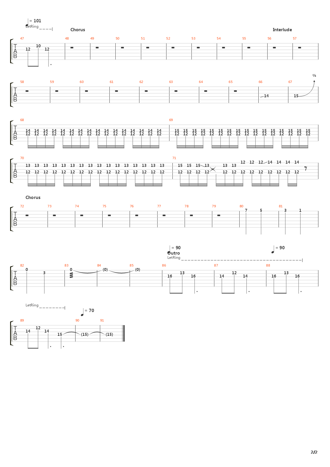 Silver吉他谱