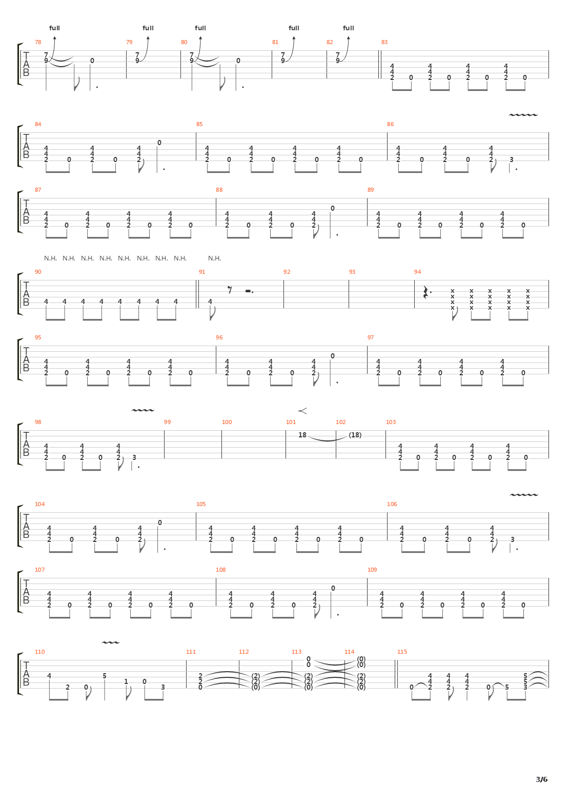 The Frontlines吉他谱