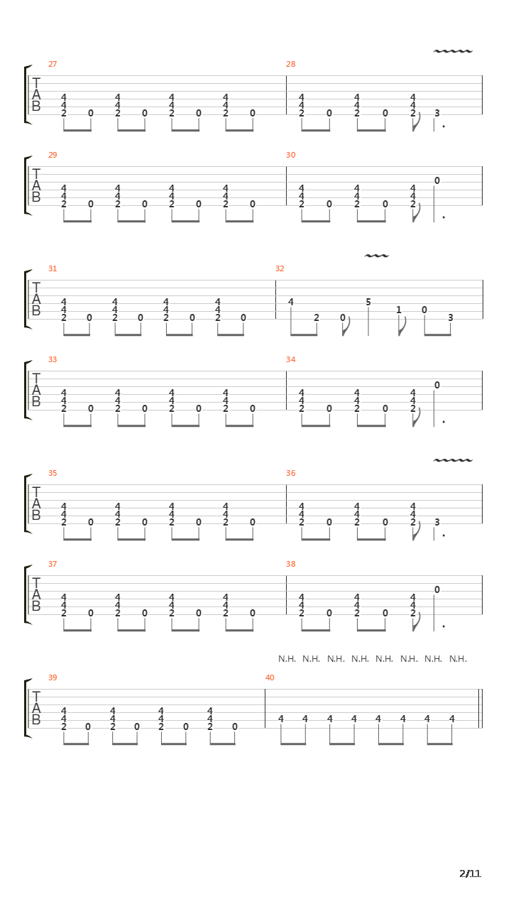 The Frontlines吉他谱