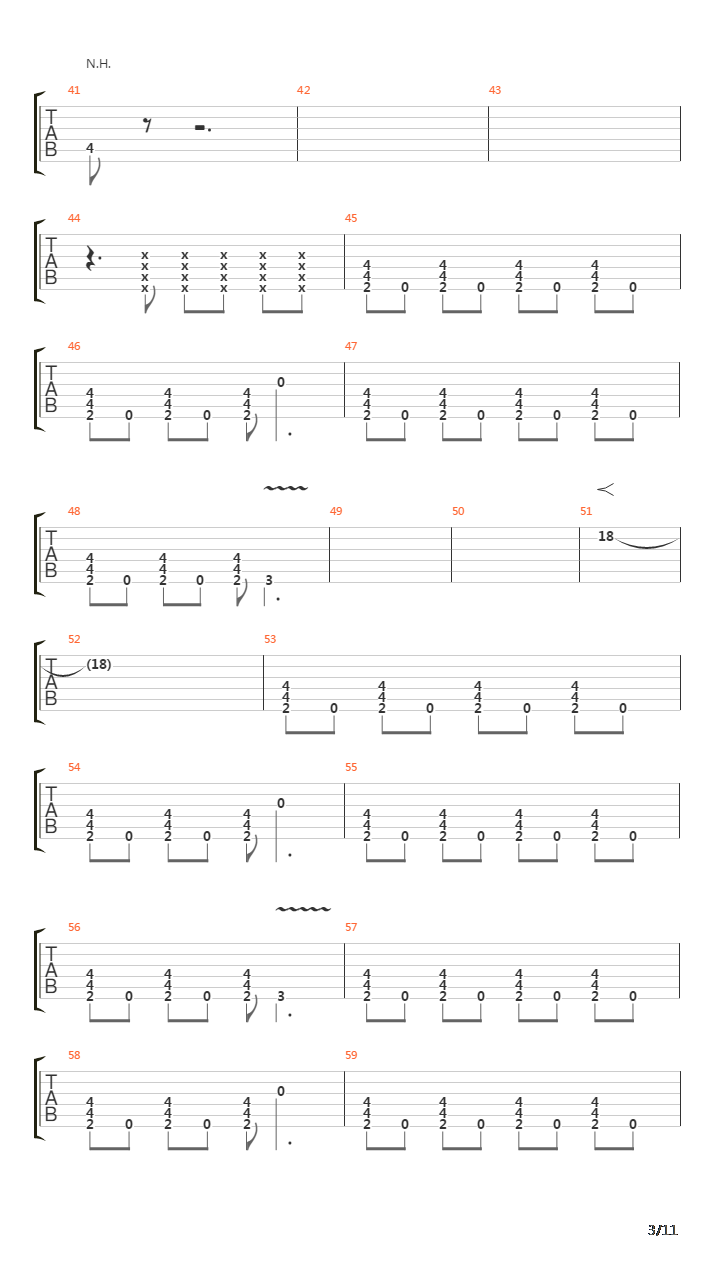 The Frontlines吉他谱