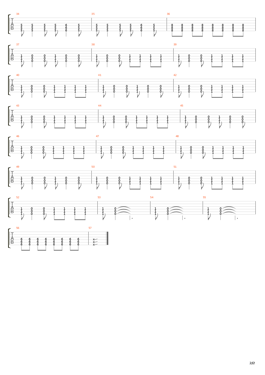 100吉他谱