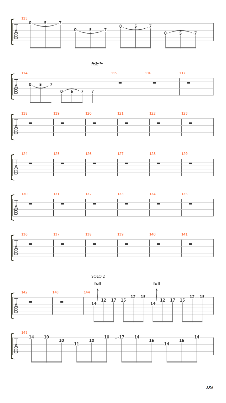 On The Edge吉他谱