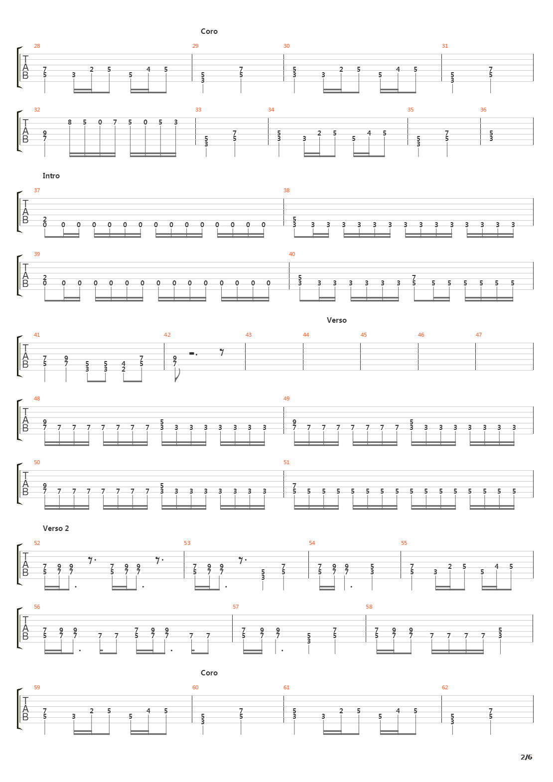 Alma吉他谱