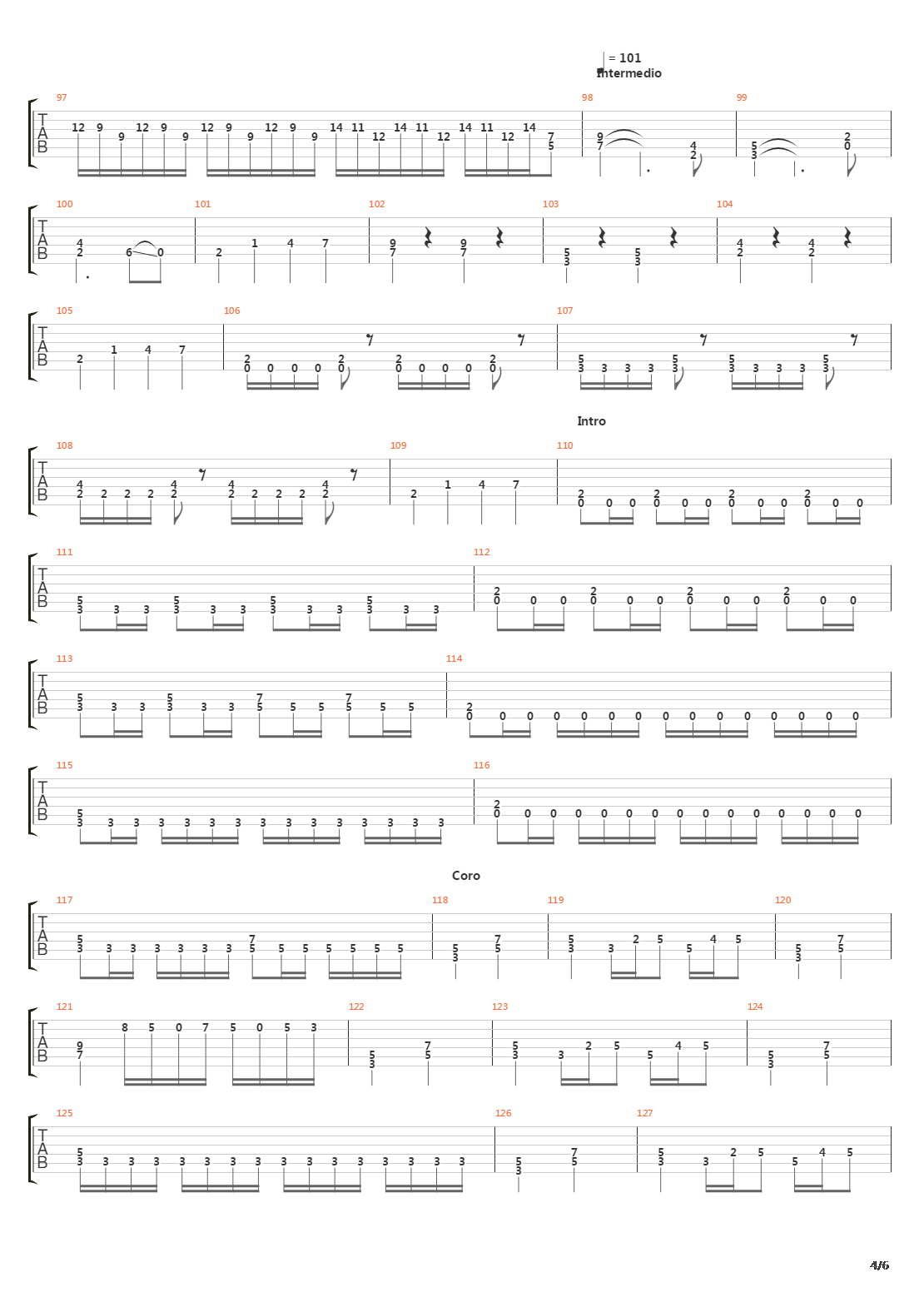 Alma吉他谱