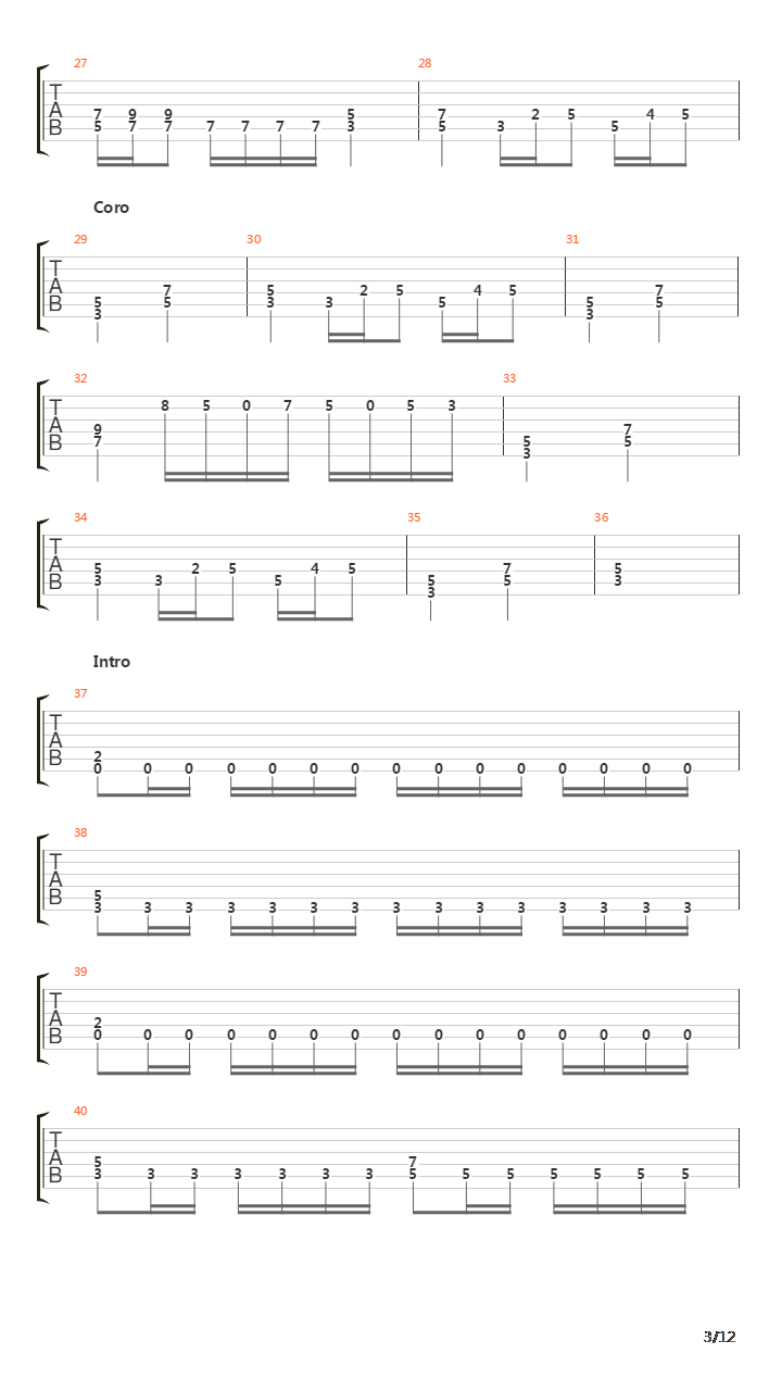 Alma吉他谱