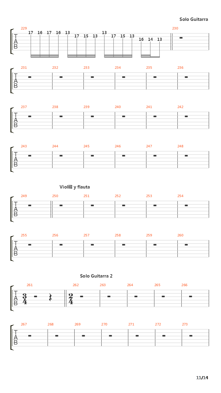 Dies Irae吉他谱