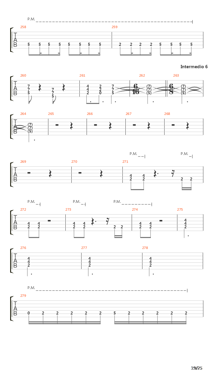 Gaia吉他谱