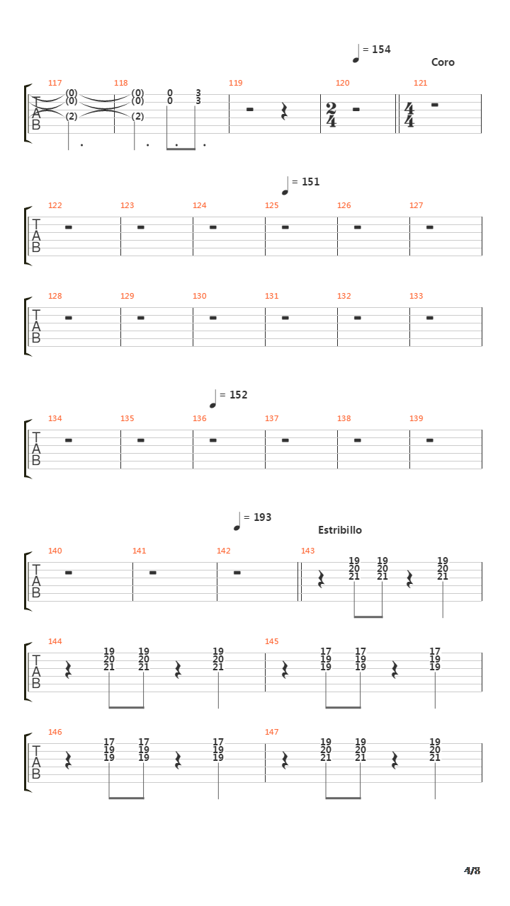 La Cancion De Pedro吉他谱