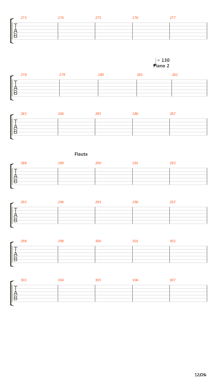 La Cantata Del Diablo吉他谱