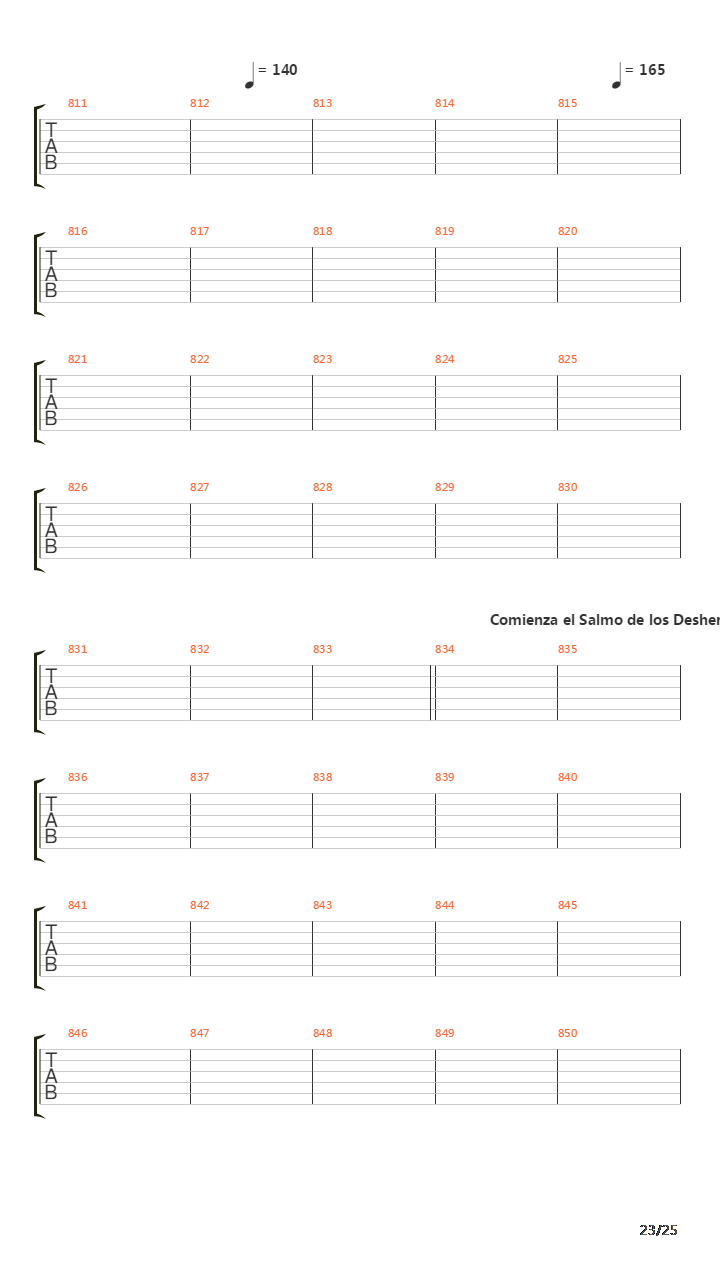 La Cantata Del Diablo吉他谱