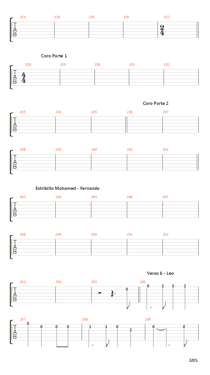 La Cantata Del Diablo吉他谱