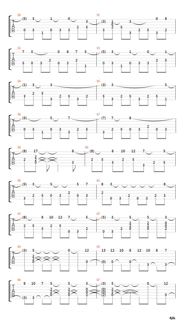 Tres Tristes Tigres吉他谱