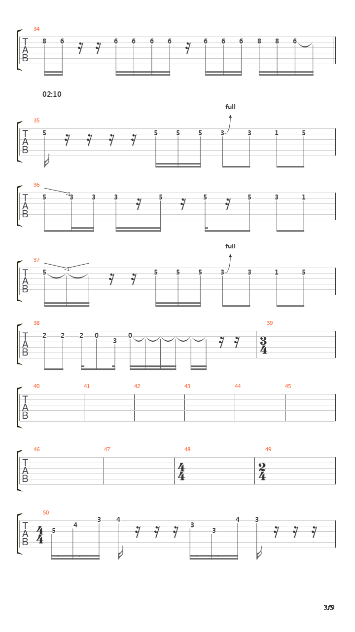 Baroque吉他谱