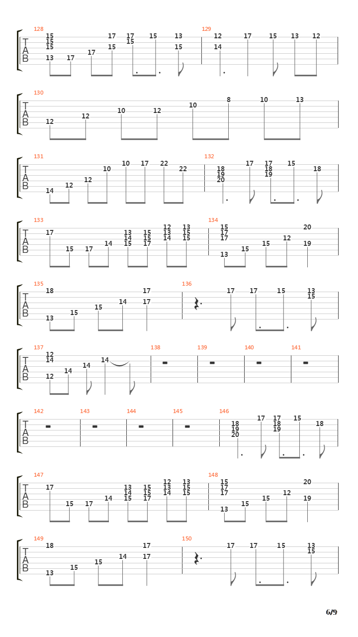 Prologue-回想-吉他谱