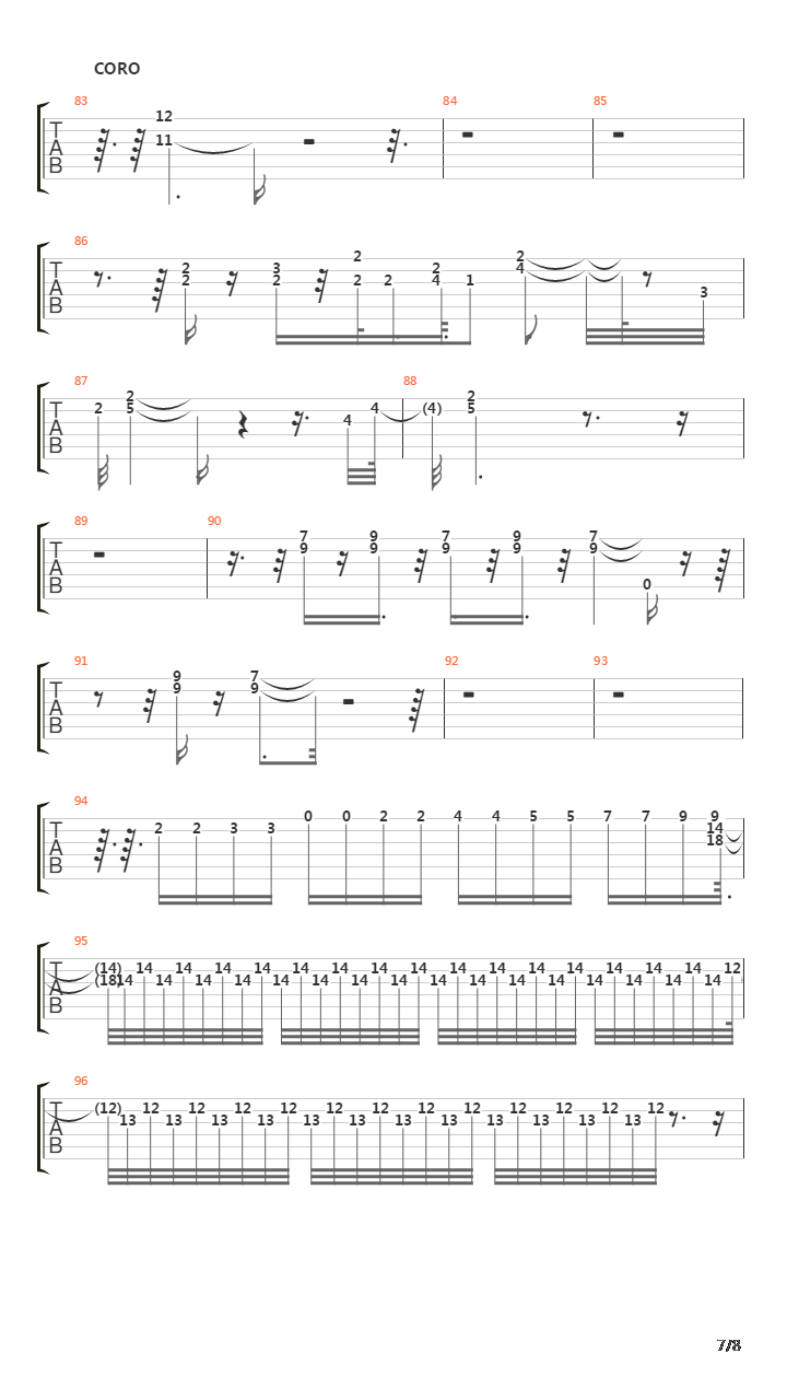 Mariposa Traicionera吉他谱