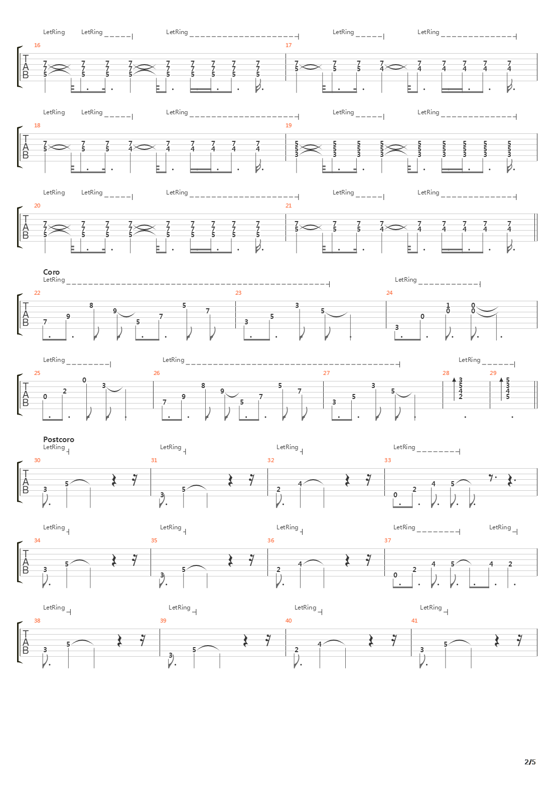 Ojala Pudiera Borrarte吉他谱