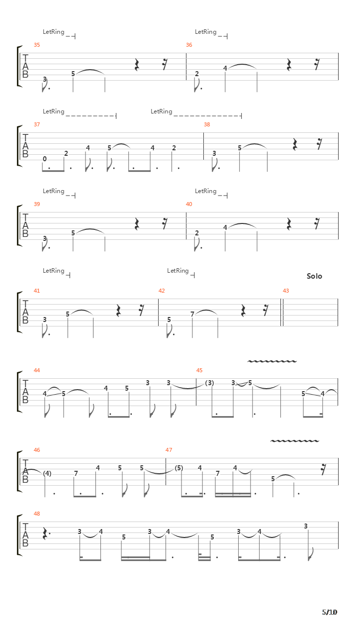 Ojala Pudiera Borrarte吉他谱