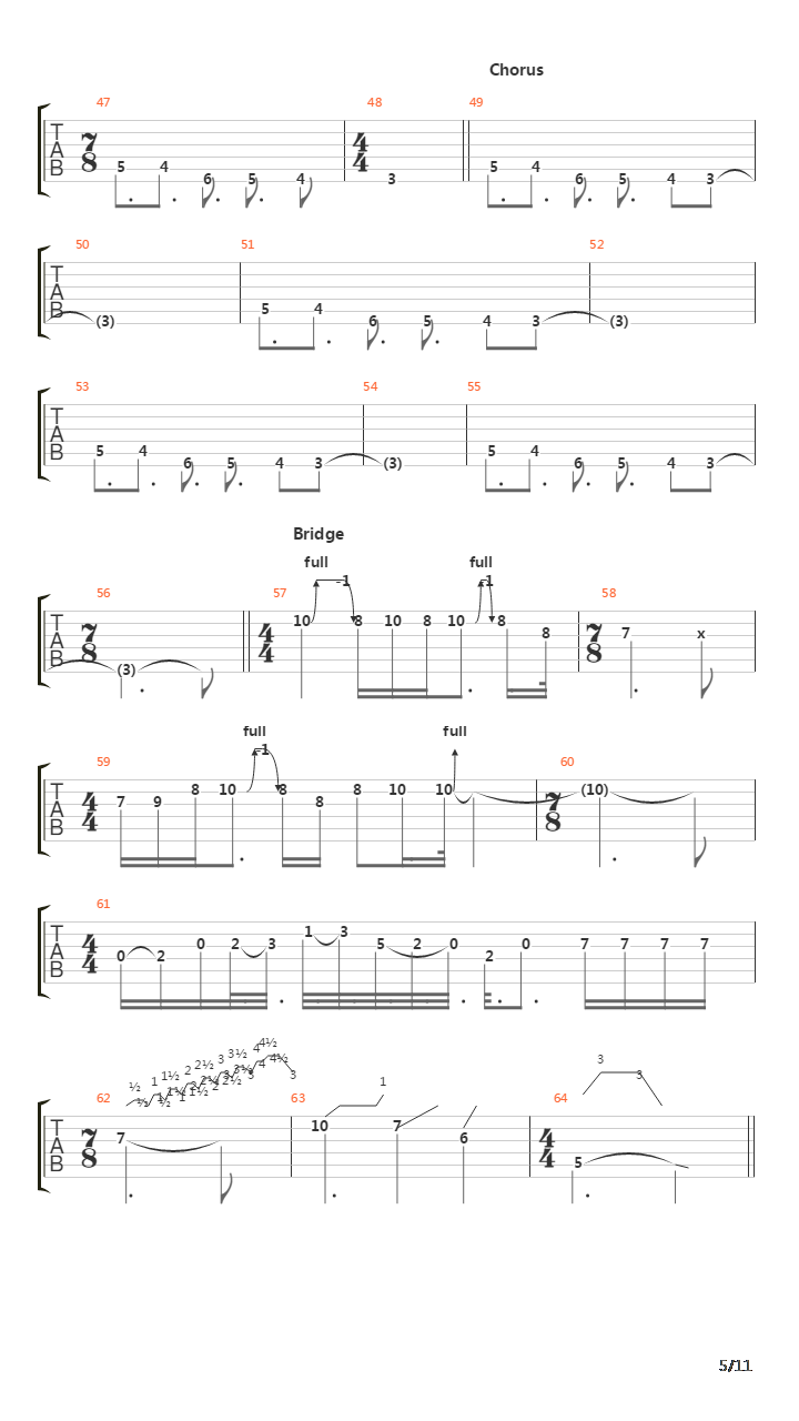 Aberinkula吉他谱