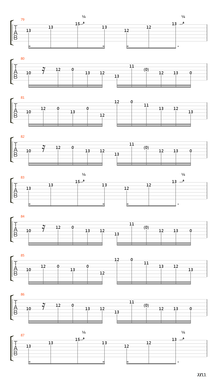 Concertina吉他谱