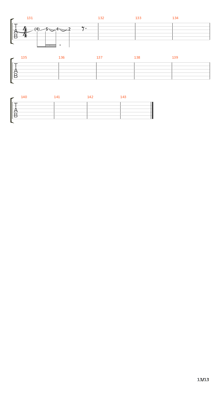 Copernicus吉他谱