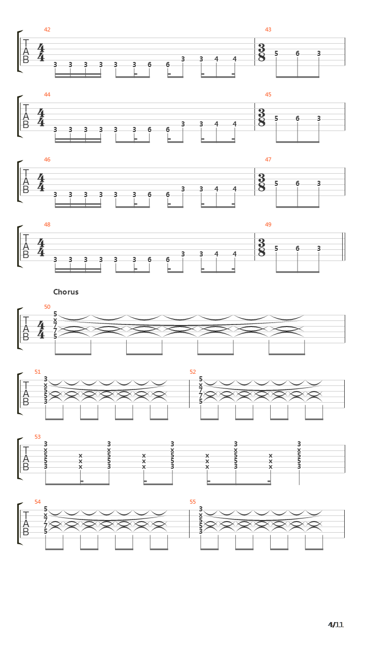 Cotopaxi吉他谱