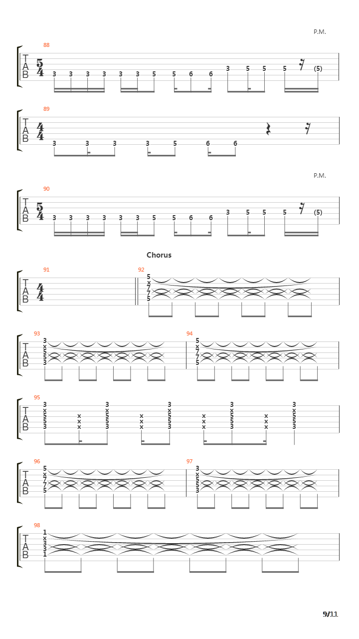 Cotopaxi吉他谱