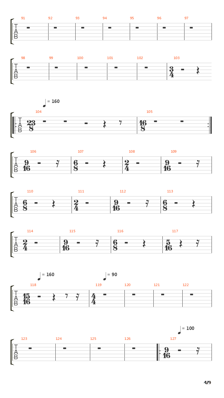 Cygnus Vismund Cygnus吉他谱